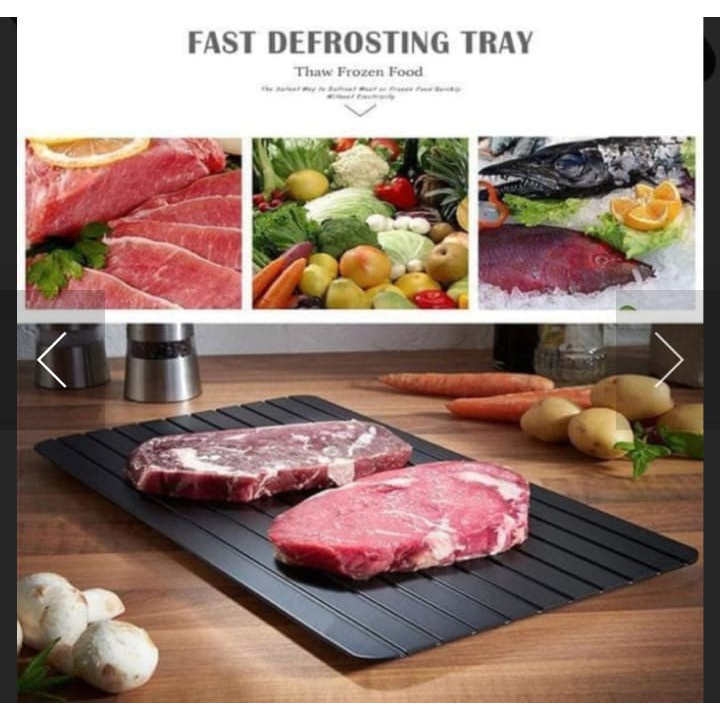 Alas Pencair Daging Seafood Beku cepat Cair/ defrost express Papan pencair makanan beku cepat