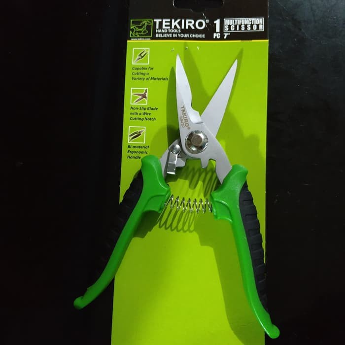 

TEKIRO MULTIFUNCTION SCISSOR 7 inch GUNTING MULTIFUNGSI 7” GT-MS1805