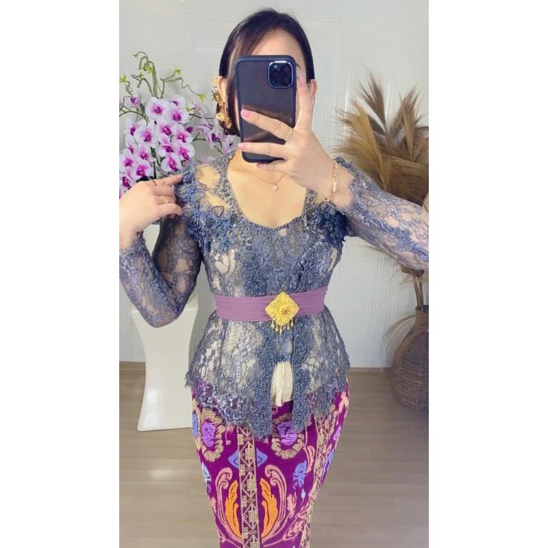 KEBAYA PAYET TUMPUK BUNGA TERBARU/ KEBAYA PAYET BALI BAGUS MURAH