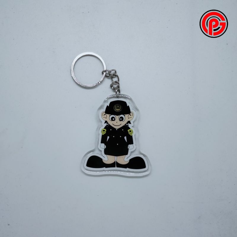 Best Seller Gantungan Kunci Akrilik STTD / Miniatur Akrilik STTD / Sekolah Tinggi Transportasi Darat