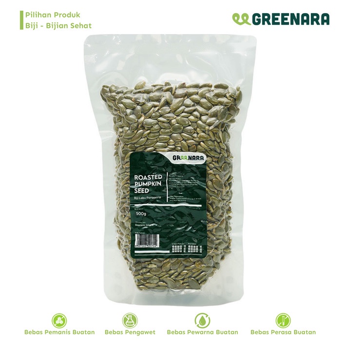 

[PREMIUM] Biji Labu Panggang 500gr / Roasted Pumpkin Seed KUALITAS TERBAIK