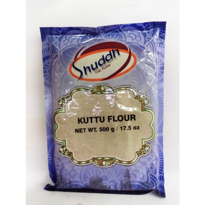 

Best Seller[PROMO] SHUDDH KUTTU FLOUR 500GR