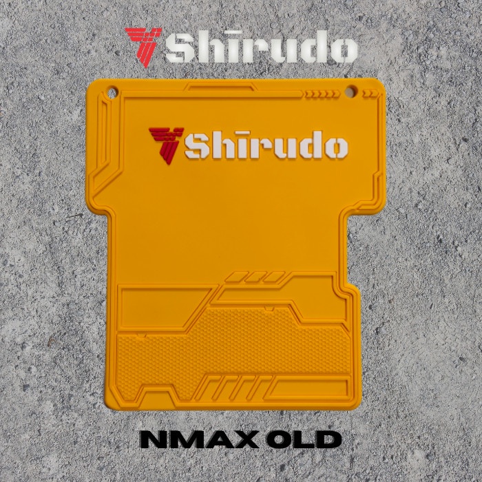 mudflap nmax old / karet kolong nmax old - Hitam