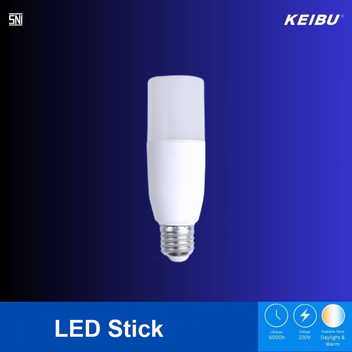 KEIBU Lampu LED Stick 5 Watt 7 Watt 9 Watt 11 Watt E27