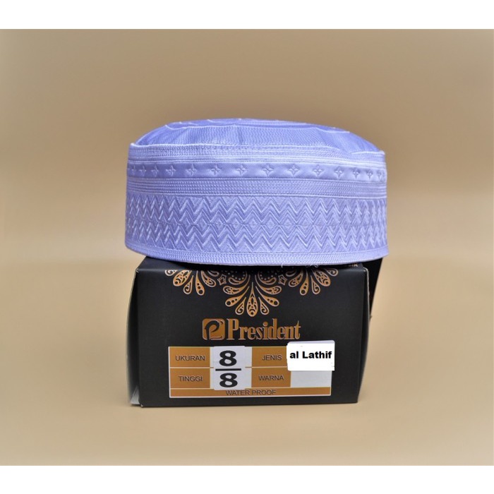 Songkok Haji Peci Putih President Kopiah Songkok Haji Putih Al Lathif - 6