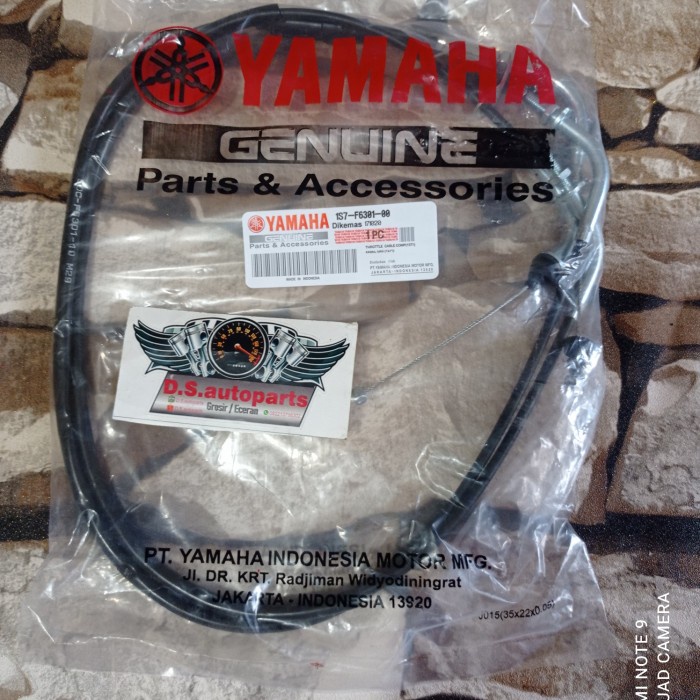 SPAREPART MOTOR kabel gas Jupiter mx new original yamaha