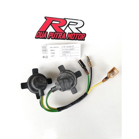 kabel fitting fiting piting cop socket bohlam lampu depan original ori yamaha jupiter z lama old bur