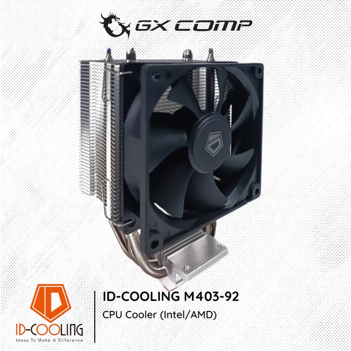 ID-COOLING M403-92 CPU Cooler (Intel/AMD) (BULK PACKAGE)