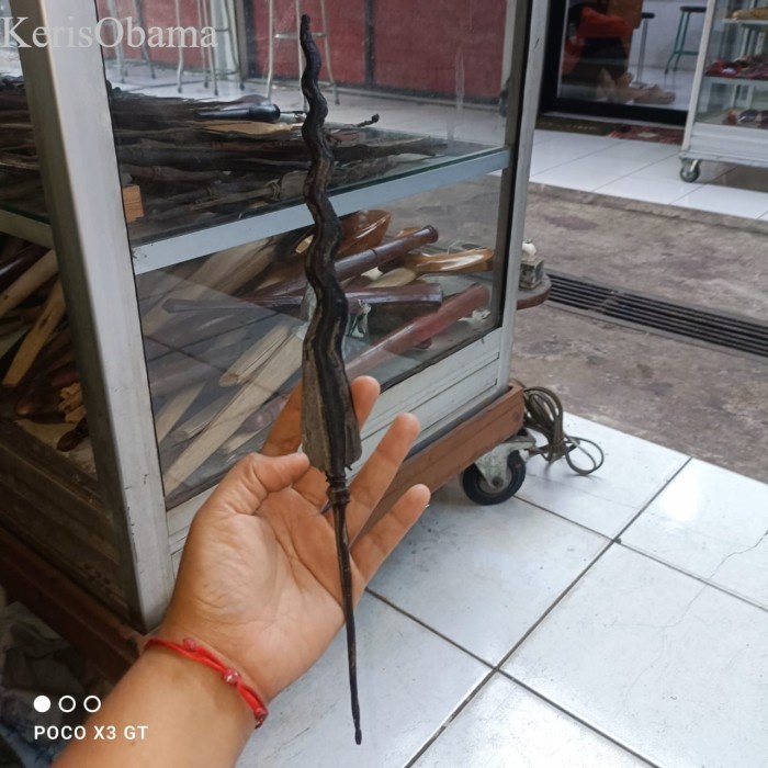 tombak pleret sabuk inten ngulit semongko sepuh Terlaris PTJ41 antik