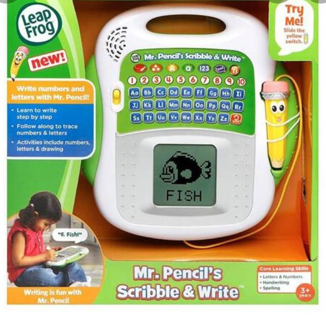 Leapfrog Mr.Pencil Scribble and Write Green / Leapfrog Mr Pencil Green