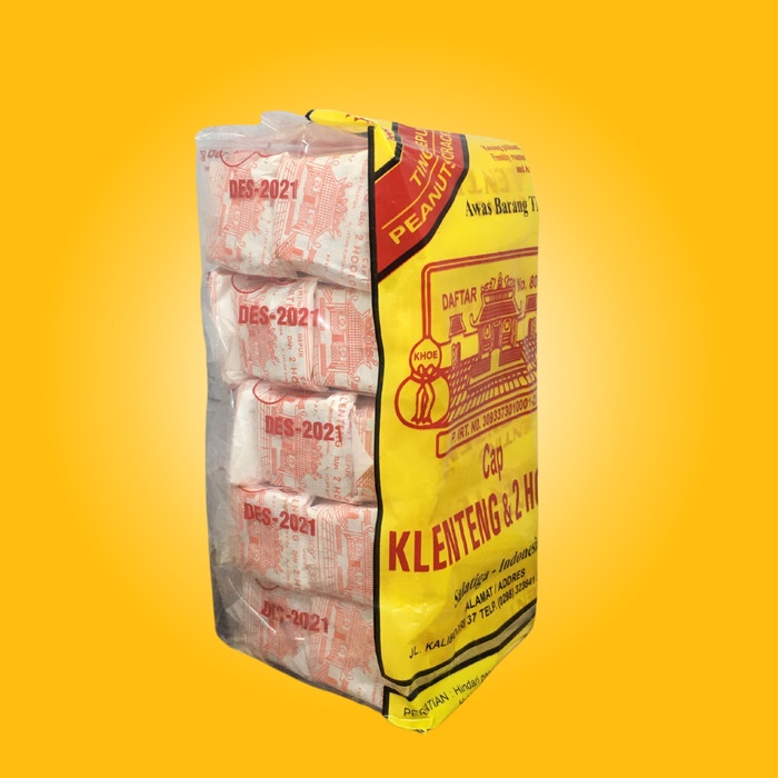 

[SUKSES] PROMO Enting Enting Kacang Gepuk Cap Klenteng 2 hoolo Asli Khas Salatiga 1 boss 5 pack