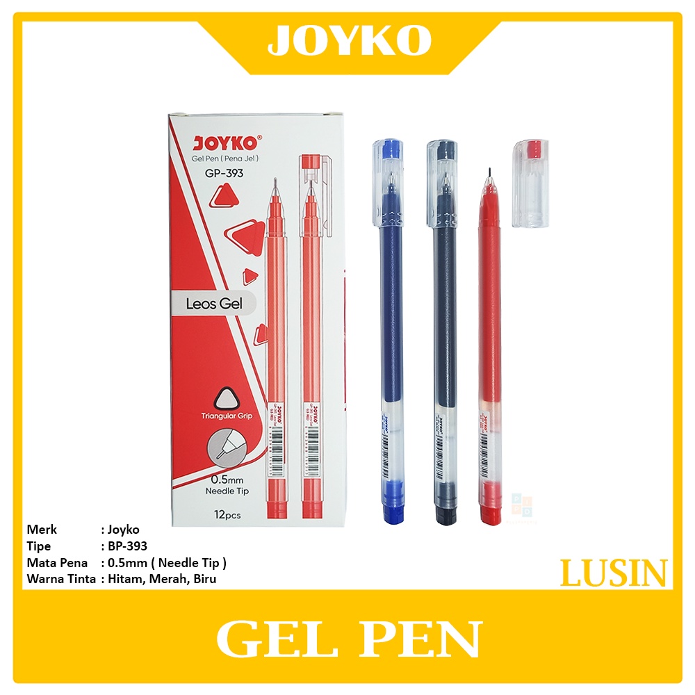 

Joyko - Pena Jel Gel Pen GP-393 Leos Gel - Lusin