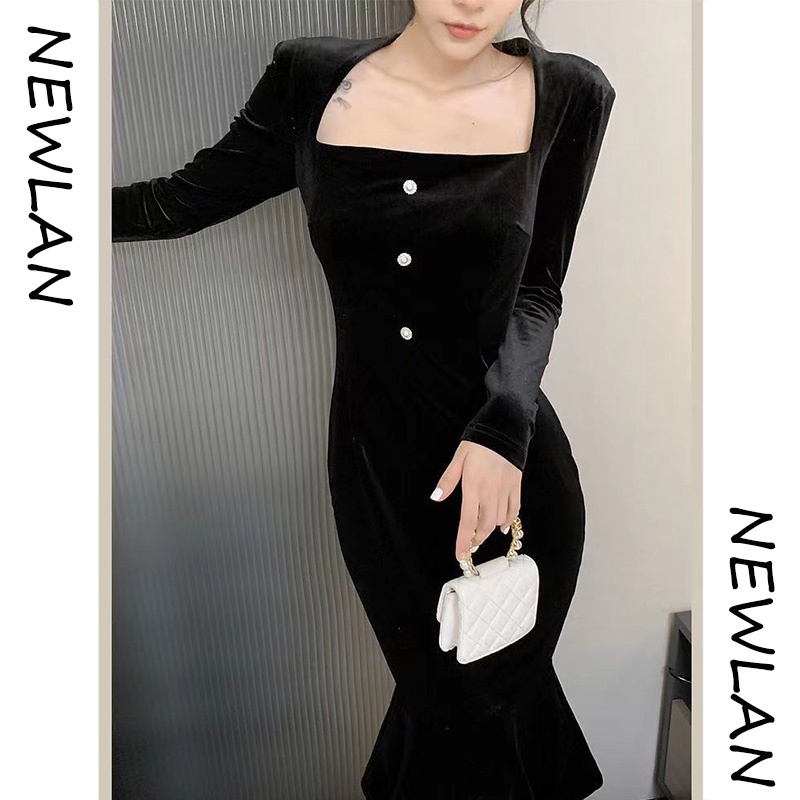 Yoohui QZ064 Long Sexy Dress Sleeveless Gaun Sexy Panjang Tanpa Lengan  Dress rajut korea, gamis raj