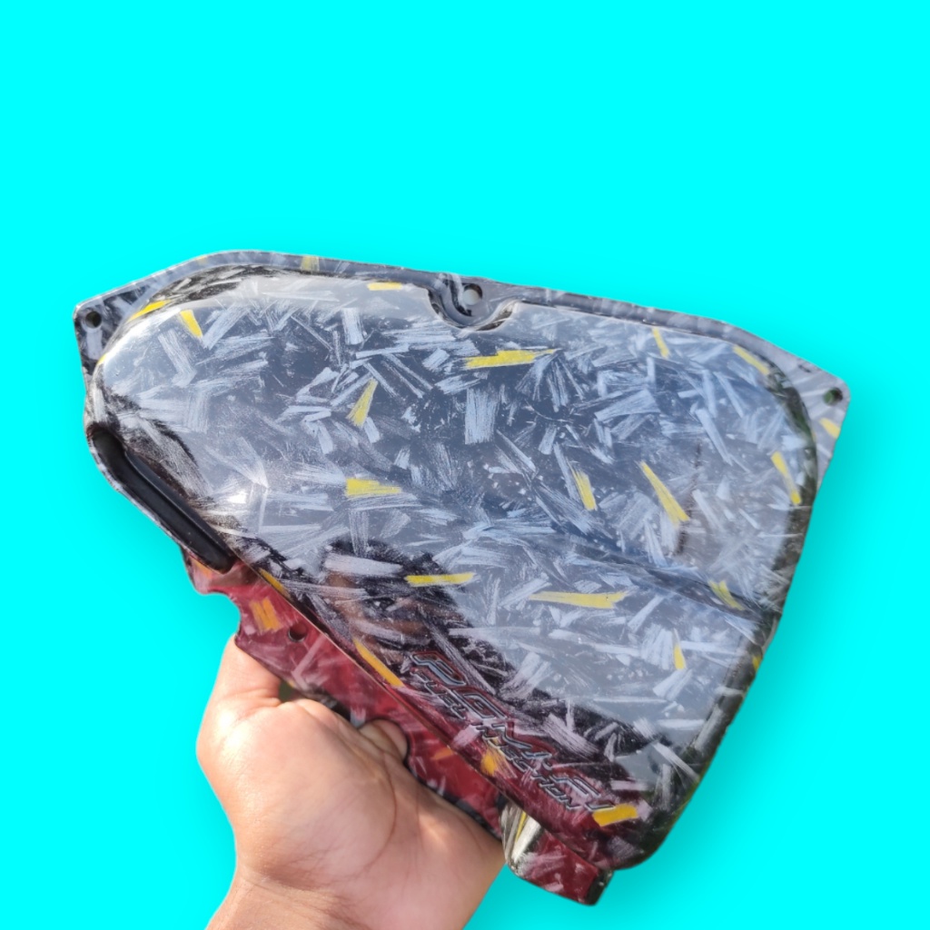 Forged gold Tutup filter beat pgm fi scoopy 2013-2014