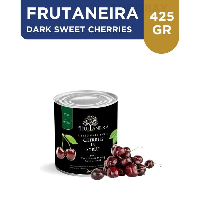 

FRUTANEIRA Dark Sweet Cherries / Dark Cherry / Ceri Hitam 425 Gr