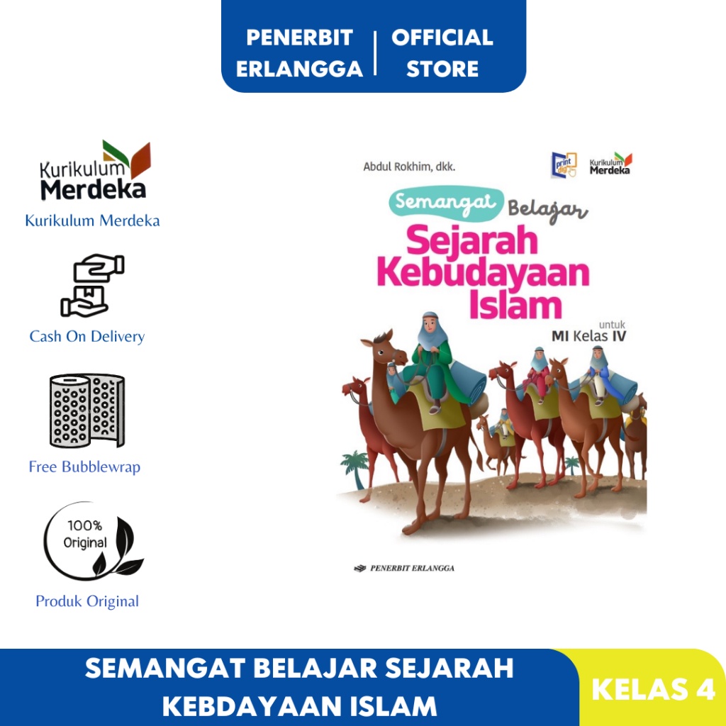 

SEMANGAT BELAJAR SEJARAH KEBUDAYAAN ISLAM MI KELAS 4 KURIKULUM MERDEKA Erlangga