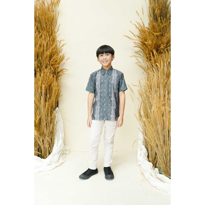 ✨LARIS ✨ -Klamby - Pandai Sikek Shirt Boy Savarna - 9-10 tahun
