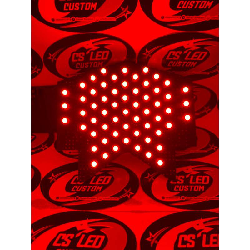 Terlaris Stoplamp Running Scoopy Lama / Scoopy Karbu / Scoopy Keluaran Pertama 2010-2013 10 Mode Aut