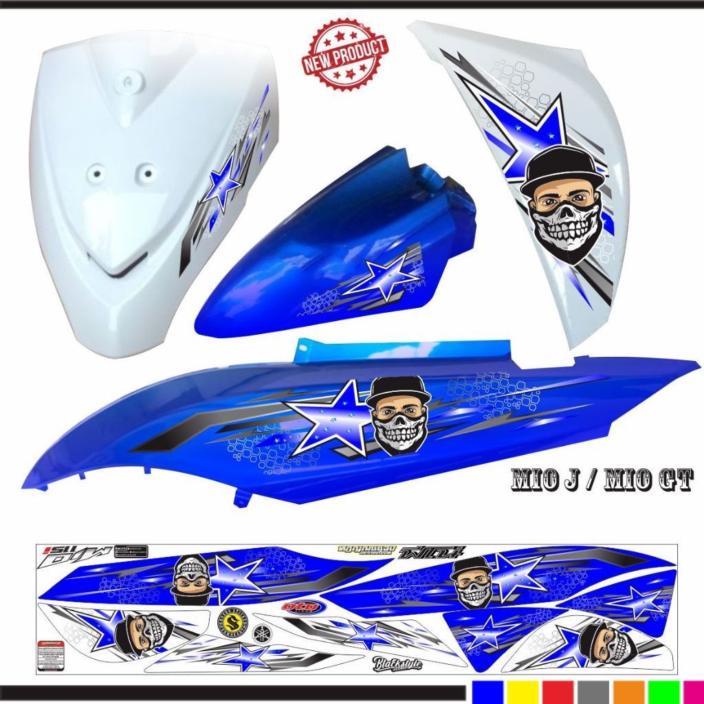 STIKER MIO J / STRIPING KEREN MURAH MIO GT MIO J STIKER STIKER LIS KEREN