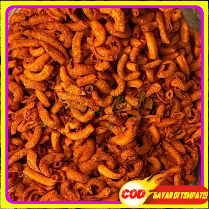 

makaroni pedas pipa 1kilogram pedas daun jeruk