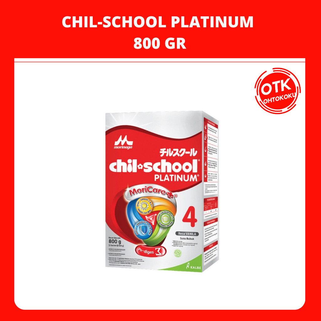 

Morinaga Chil School Platinum 800 Gr Susu Pertumbuhan Anak 3-12 Tahun