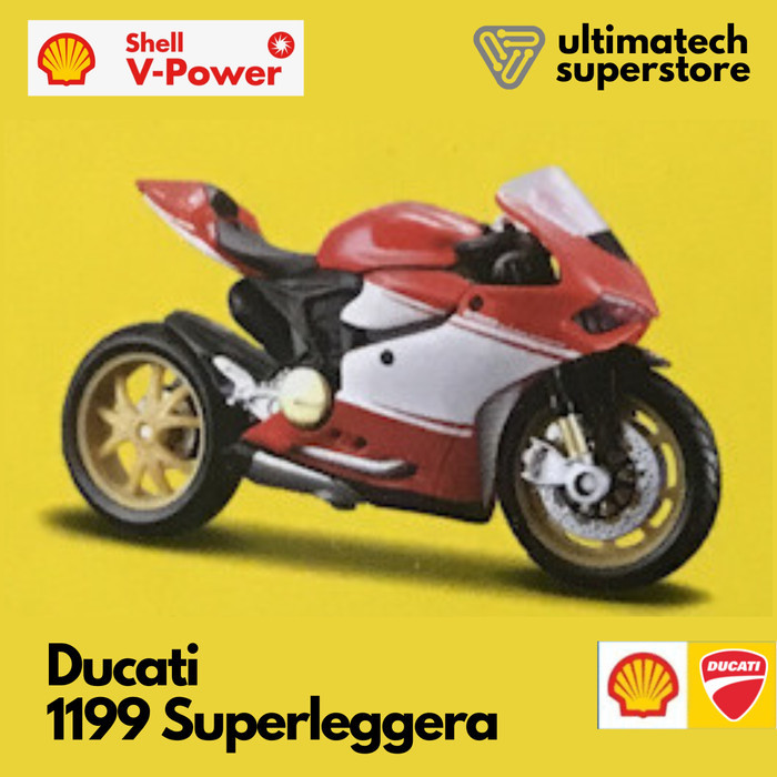 Shell & Ducati Diecast Bburago Scale 118 Full Collection - Monster 900