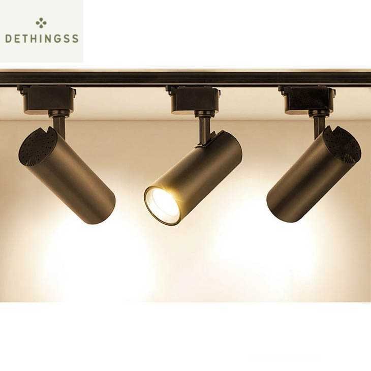 Lampu Sorot LED COB Track Light Natural White 4000K 12W - ZH24