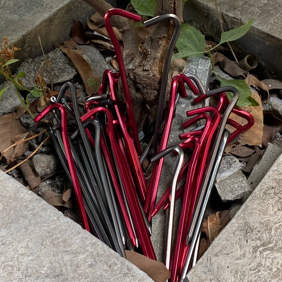 Pasak Tenda / Pasak Tenda Alloy / Pasak Besi / Pasak Tenda Ultralight / Pasak Eceran / Alat Outdoor