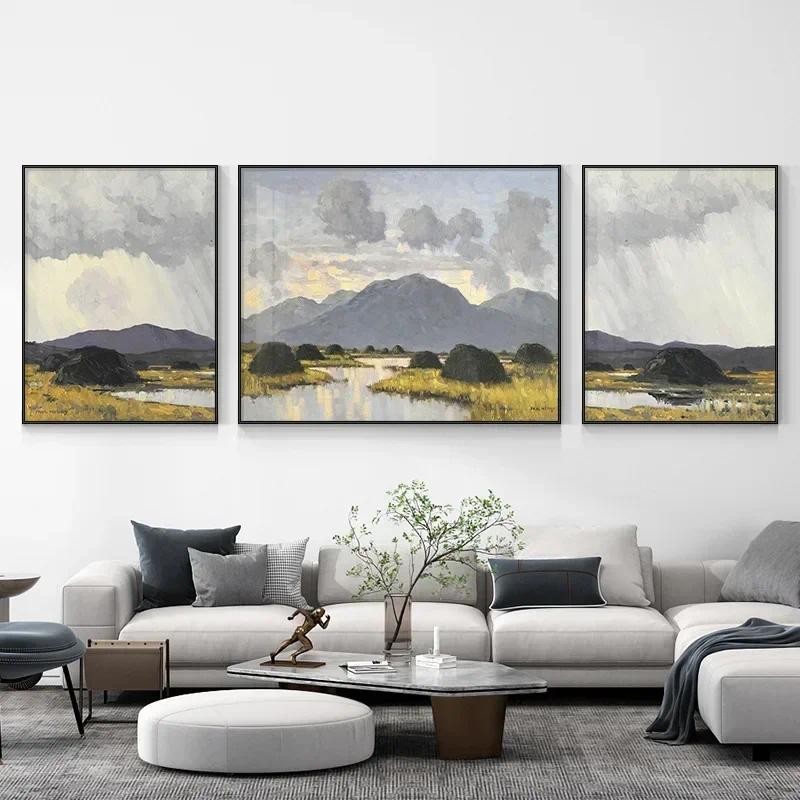 

4983071Digital oil painting living room decorative painting sofa background wall hanging painting