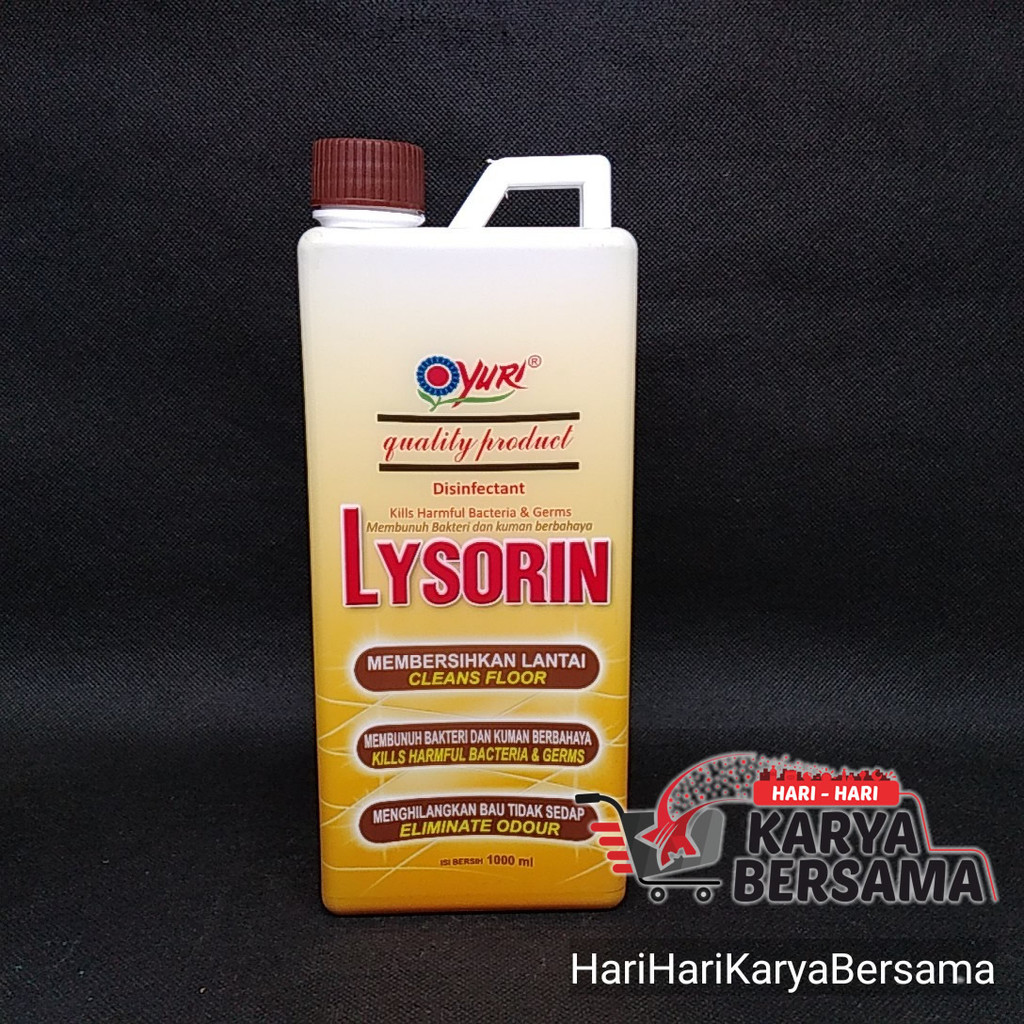 PEMBERSIH YURI LYSORIN DISINFECTANT BOTOL 1000ML