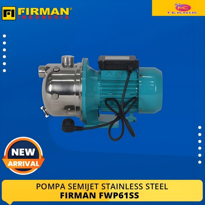 Pompa Air Semi Jet Stainless Steel Firman FWP 61 SS FWP61SS ORIGINAL