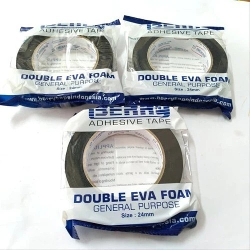 

Double Eva Foam tape Berry 1" Inch 24 mm x 5 m - satuan