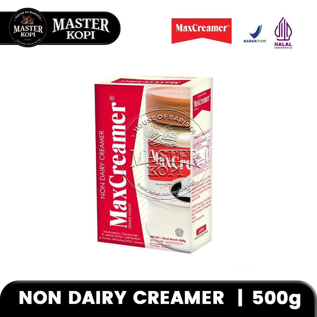 

Max Creamer Non Dairy / Kemasan Refill Krimer - 500gr