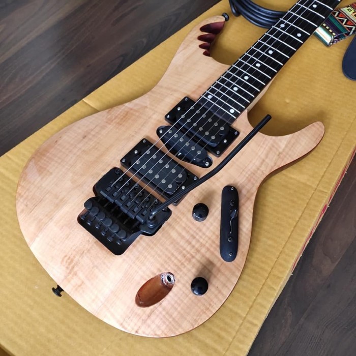 gitar Listrik Ibanez s series natural Paket Lengkap