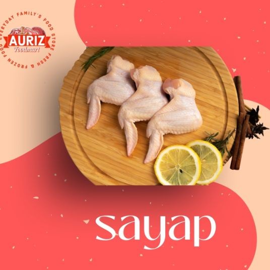 

MURAH AYAM SEGAR OMA : Chicken Wings (Sayap Ayam) Fresh Frozen