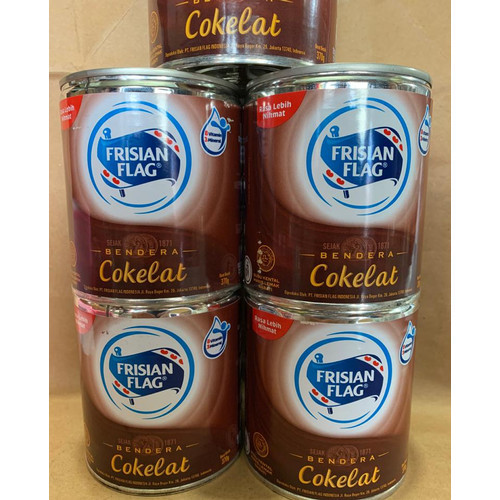 

Frisian Flag Susu Kental Manis Coklat Kaleng 370g