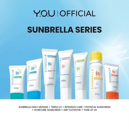 YOU Sunbrella Series - YOU Sunbrella Triple UV Sunscreen  SPF 50+ PA++++ | YOU Sunbrella Daily Defen