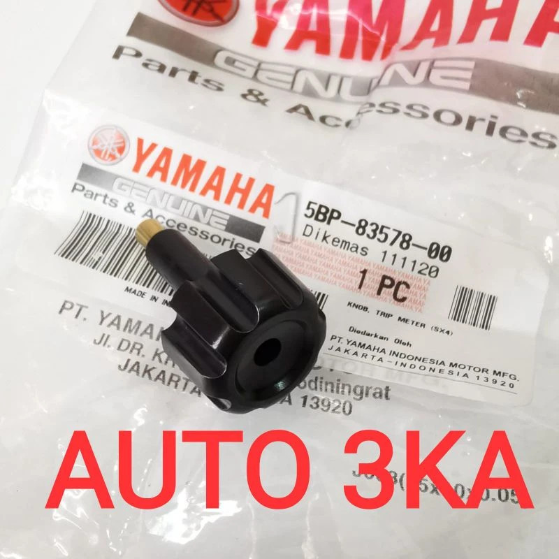 Original Yamaha 5BP-83578-00 BAUT KNOB PUTERAN TRIP METER SPIDO METER SPIDOMETER SPEEDOMETER RXKING 