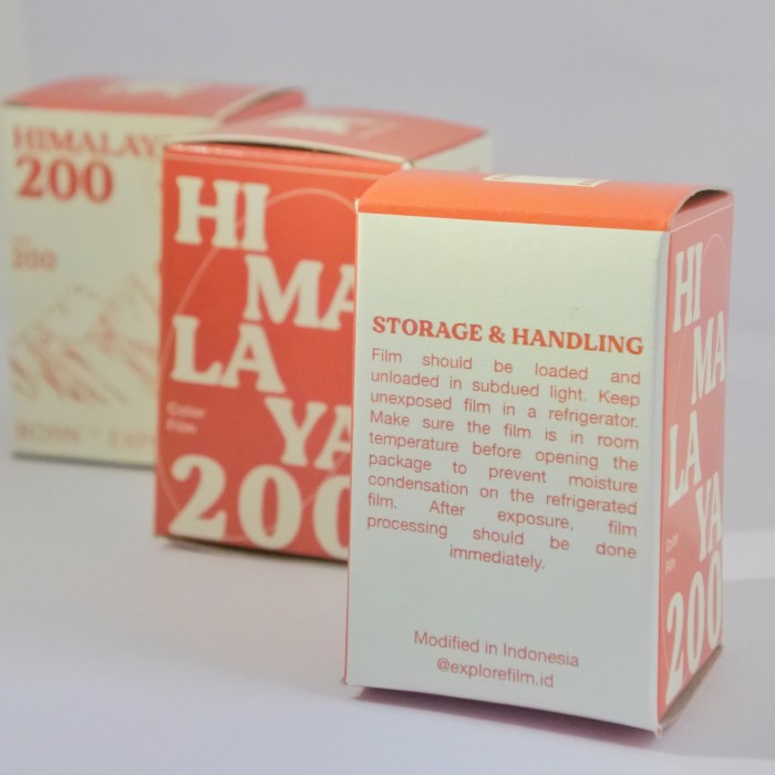 Roll Film Analog Himalaya 200