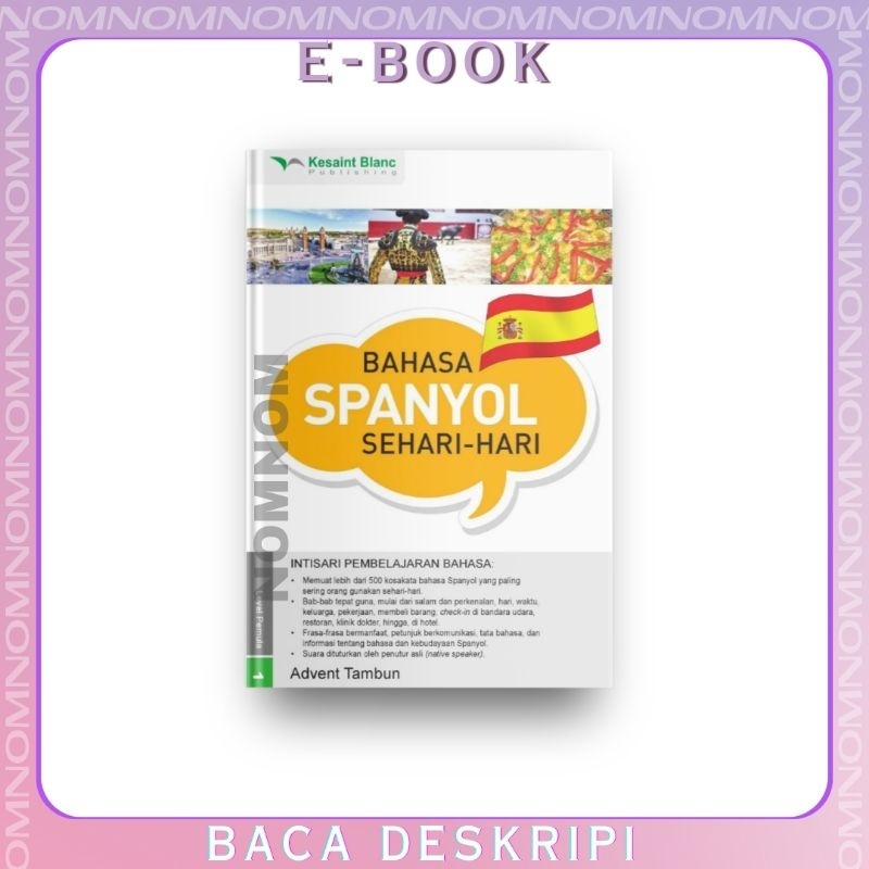 

[Indonesia] Bahasa Spanyol Sehari-Hari: Pemula 1