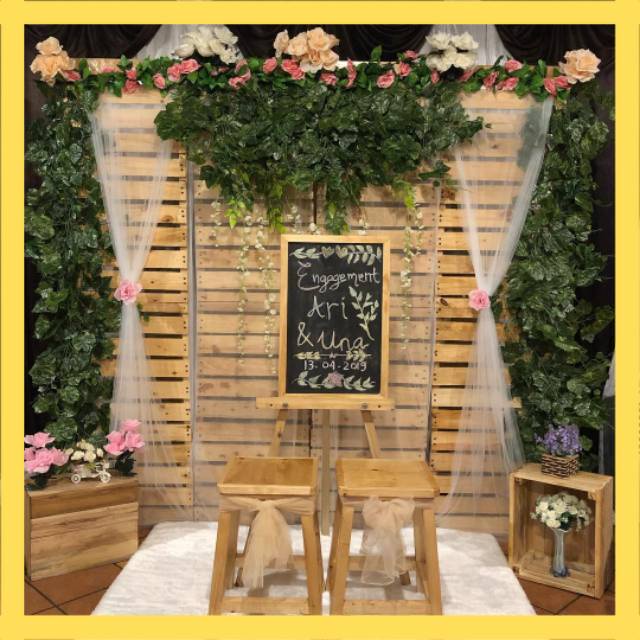 Photobooth rustic wedding backdrop photobooth rustic jati belanda