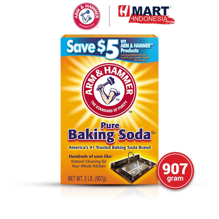 

ARM & HAMMER Baking Soda Serbaguna Asli USA 907g