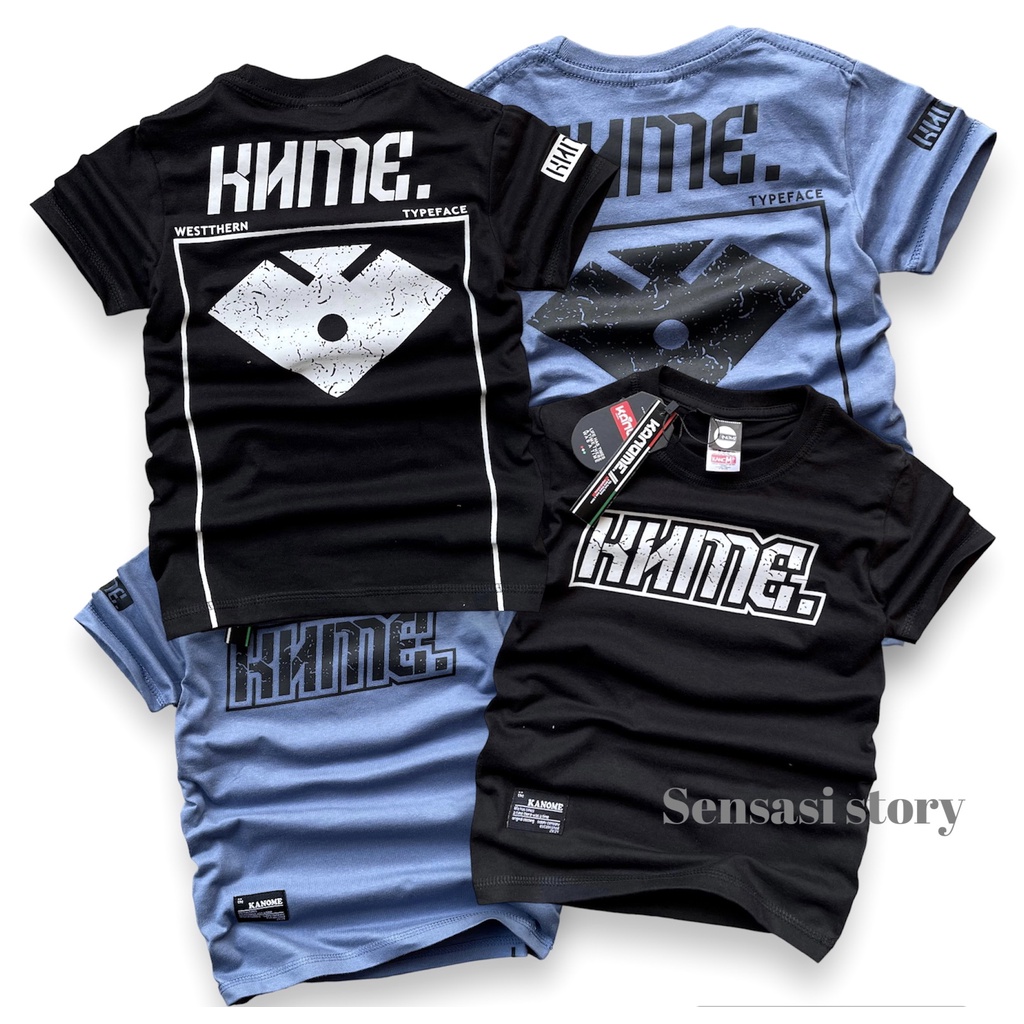 KANOME baju kaos distro anak Usia 1-12 tahun,Pakaian anak laki laki
