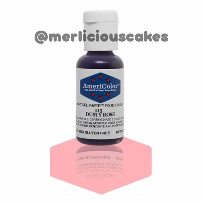 

Promo Termurah Americolor 0,75 Oz Soft Gel Paste Dusty Rose