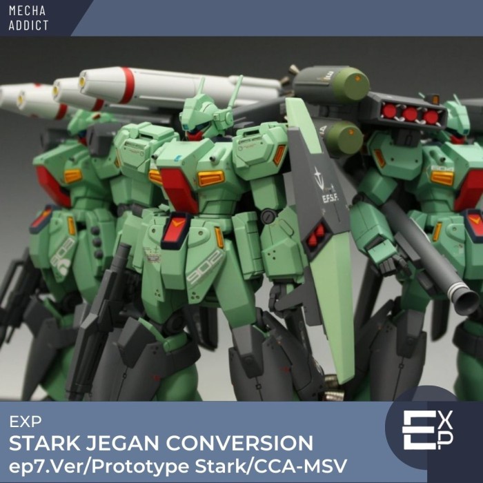 HG STARK JEGAN CCA MSV / PROTOTYPE JEGAN RESIN CONVERSION KIT