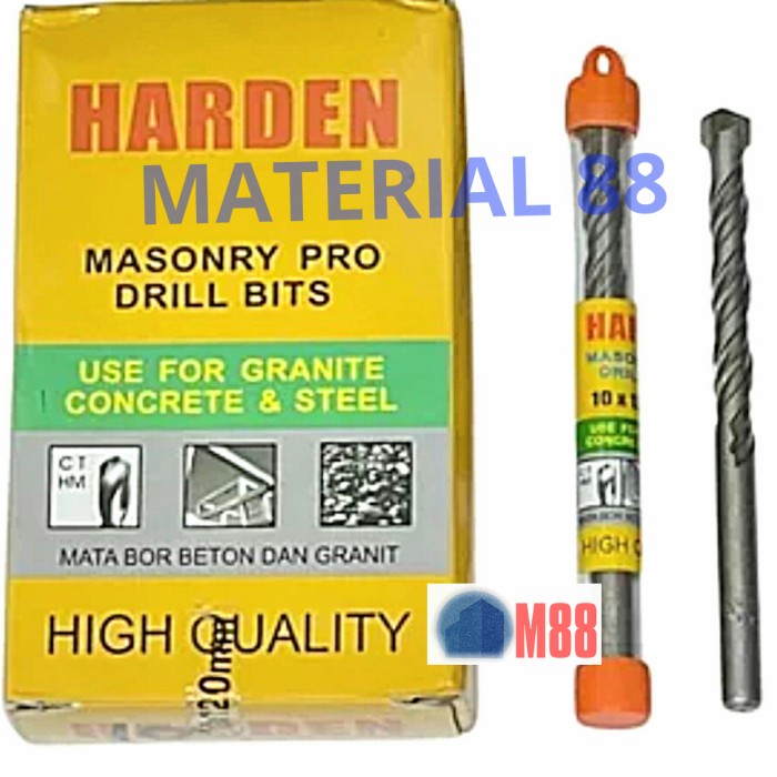 Mata Bor Beton 8 mm HARDEN Tembok Granit 8mm