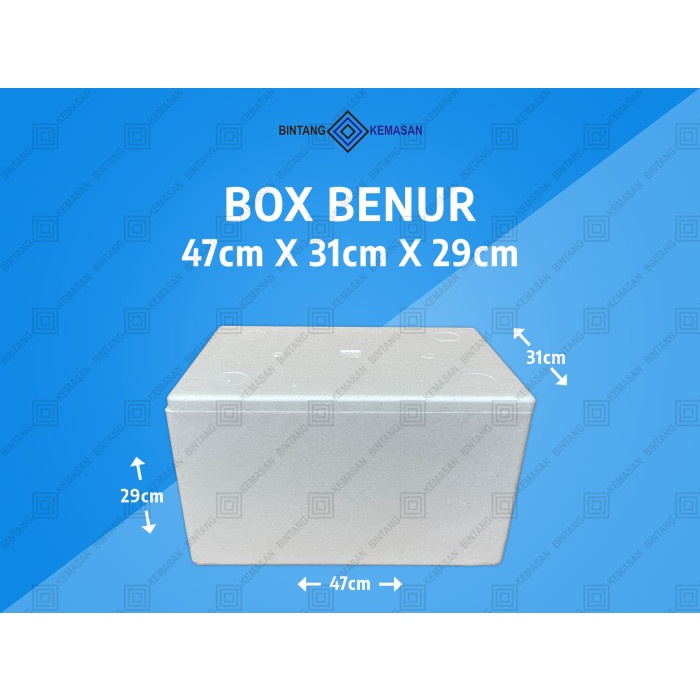 Box Styrofoam Besar Box Sterofoam Besar Box Packing BARU - BENUR