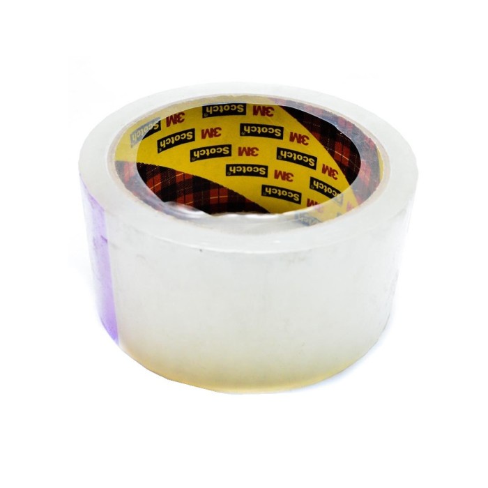 

Scotch 3M Packaging Tape Clear PC-50L Lakban Isolasi Bening 48mmx50m - 1