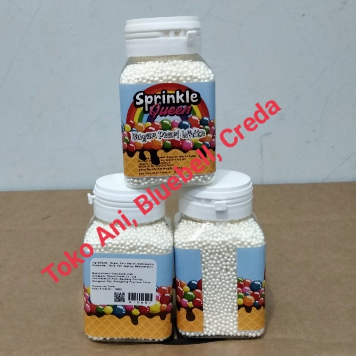 

wasitastore [Promo Murah] Sprinkle white nonpareils 100gr