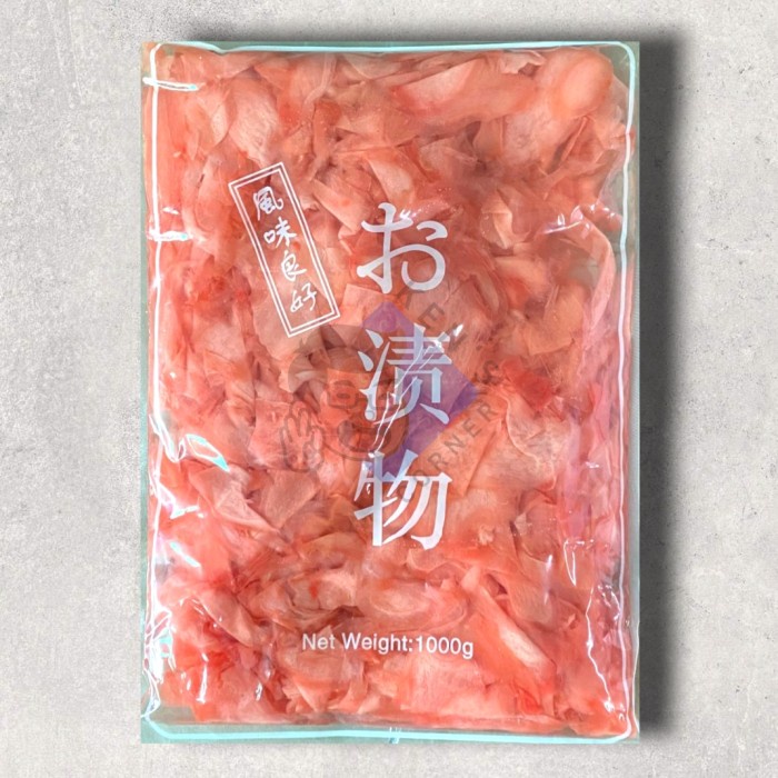 

Pickled Ginger Acar Jahe 1 KG / Sushi Gari Pink